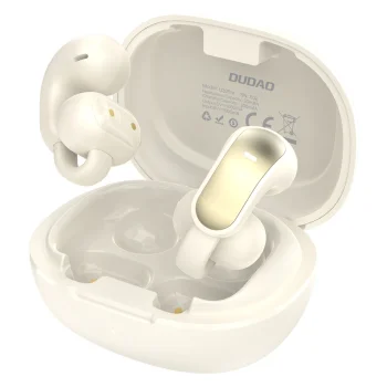 Bezvadu austiņas Dudao U20 Pro TWS Bluetooth 5.4, baltas