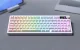 Игровая клавиатура Onikuma MT902, RGB, белая