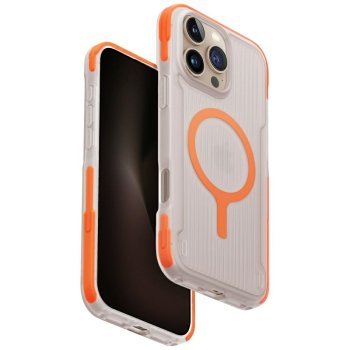 Uniq Combat Active Magclick uzlādes vāciņš iPhone 16 Pro Max - oranžs | Charging Phone Case Cover Orange
