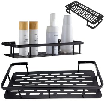 Vannas Istabas Plaukts Dušai Virtuves Bēniņu Piekaramais Metāla | Bathroom Shelf For Bathroom Shower Kitchen Loft...