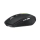 Bezvadu pele Wozinsky WMGK-1132 ar RGB apgaismojumu, melna