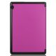 Huawei MediaPad T5 10.1\" Leather Case with stand, purple- vāks apvalks pārvalks