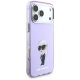 Karl Lagerfeld IML Aquarelle Karl & Choupette & Logo MagSafe vāciņš priekš iPhone 17 Pro Max — violets | Phone...
