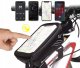 Carruzzo Bike Frame Bag with Touchscreen Phone Holder Waterproof 1L