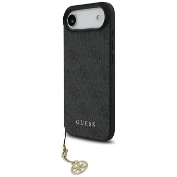 Чехол Guess 4G Charms Collection MagSafe для iPhone Air, черный