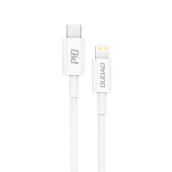 Кабель Dudao L6X USB-C - Lightning PD 20W, 1м, белый