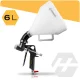 Пневматический пистолет для штукатурки и покраски Humberg Hm-259, 6 л