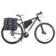 L-BRNO Double-sided Bicycle Bag on the Trunk 35L, Black