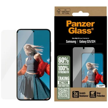 PanzerGlass Ultra-Wide Fit aizsargstikls Samsung Galaxy S24 / S25
