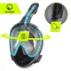 Полнолицевая маска для снорклинга 4Fizjo Tsunami S/M, черная