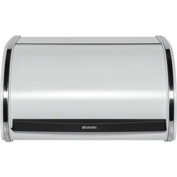 Brabantia Roll Top vidēja izmēra maizes kaste, balta