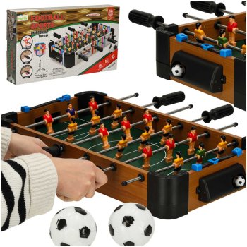 Table football for children, MDF and plastic, 50x44x10 cm