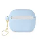 Guess Silicone Heart Charm Case for Apple AirPods 3, Blue