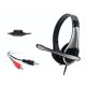Conceptronic POLONA CCHATSTAR2 Stereo Headset Black/Silver