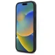 BMW iPhone 16 Case M Perforated Tricolor Detail Line - Black