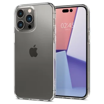 Apple iPhone 14 Pro Max 6.7'' Spigen Liquid Crystal TPU Case Cover, Transparent | Чехол Кейс Бампер...