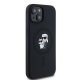 Karl Lagerfeld Silicone Karl & Choupette MagSafe vāciņš iPhone 15 Plus / 14 Plus, melns