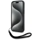 Karl Lagerfeld iPhone 15 Pro Max vāciņš Saffiano Athleisure Stripes Cord, sarkans