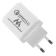 Сетевое зарядное устройство Maclean MCE479 W, QC 3.0, 3x USB, белое