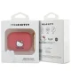 Hello Kitty Silicone 3D Kitty Head austiņu maciņš priekš Apple AirPods Pro, fuksija