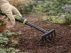 Garden Tool Set: Rake, Fork, Trowel + Bag