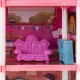 Bērnu Rotaļu Leļļu Māja ar Mēbelēm DIY Konstruktors | Kids Toy Dollhouse with Furniture Constructor