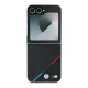 Чехол BMW Carbon Tricolor для Samsung Galaxy Z Flip 6, Черный