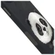 Nimmy Big Eyed Pet 2.0 Panda vāciņš Apple iPhone 15 Pro, melns