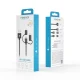 Кабель Forever 3 в 1 USB на Lightning / USB-C / microUSB 1 м, Черный