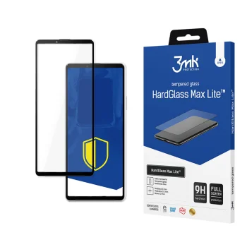 3Mk HardGlass Max Lite™ aizsargstikls Sony Xperia 10 III 5G, melns