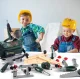Bakalu KZ1055 игровой набор инструментов с сумкой и каской