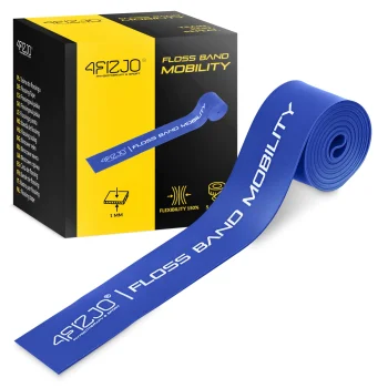 Floss Band kompresijas lente rehabilitācijai 1 mm, zila