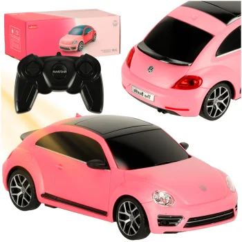 Радиоуправляемый Автомобиль, Машина, Volkswagen Beetle-UV, Розовый (1:24)