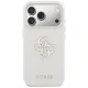 Guess FW Resin Logo Phone Case Cover iPhone 17 Pro - Beige