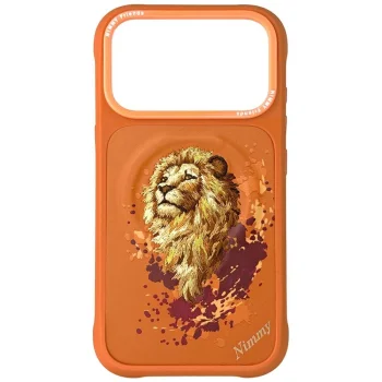 Nimmy Lew MagSafe vāciņš iPhone 17 Pro Max telefonam – oranžs | Phone Case Cover