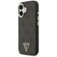 Guess 4G Triangle Logo MagSafe vāciņš iPhone 17 - melns un zelta | Phone Case Cover Black And Gold