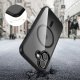 Tech-Protect MagMat MagSafe Case for iPhone 17, Clear Black