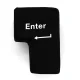 Большая Кнопка Клавиша Enter Антистресс Подушка USB | Big Key Button Stress Relief...