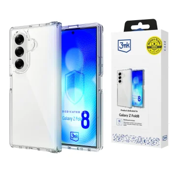 3mk Armor Case vāciņš Samsung Galaxy Z Fold 8 Ultra, caurspīdīgs