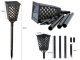Solar Garden Torch Light with Dusk Sensor, 107 cm