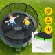 Садовый батут для детей 4FIZJO PRO 252 см 8FT с сеткой и лестницей,...