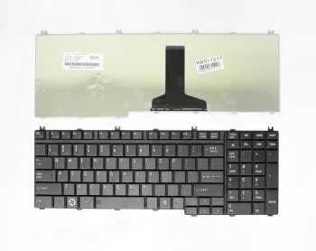 Клавиатура для Toshiba Satellite L350 / L500 / P200 / P300, черная