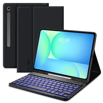 Чехол-клавиатура Tech-Protect SC Pen для Samsung Galaxy Tab S10 FE+ 13.1, черный