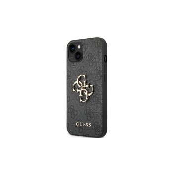 Guess 4G Big Metal Logo vāciņš Apple iPhone 14 Pro Max pelēks