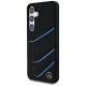 Чехол Mercedes Silicone Contrasted Curves MagSafe для Samsung Galaxy S25, Черный