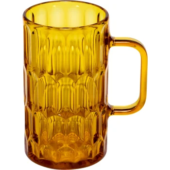 Guzzini Vanity akrila alus glāze, 590 ml, safrāna dzeltena
