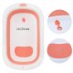 Nicekids Folding Baby Bathtub with Cushion, Pink/White