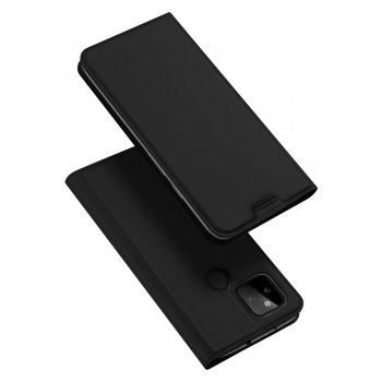 Google Pixel 5a 5G DUX DUCIS Magnetic Book Case Cover, Black | Telefona Vāciņš Maciņš Apvalks Grāmatiņa