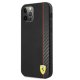 Ferrari On Track Carbon Stripe Case for iPhone 12 Pro Max Black