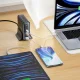 Tech-Protect DC80W-GAN 6-portu lādēšanas stacija 80W, melna